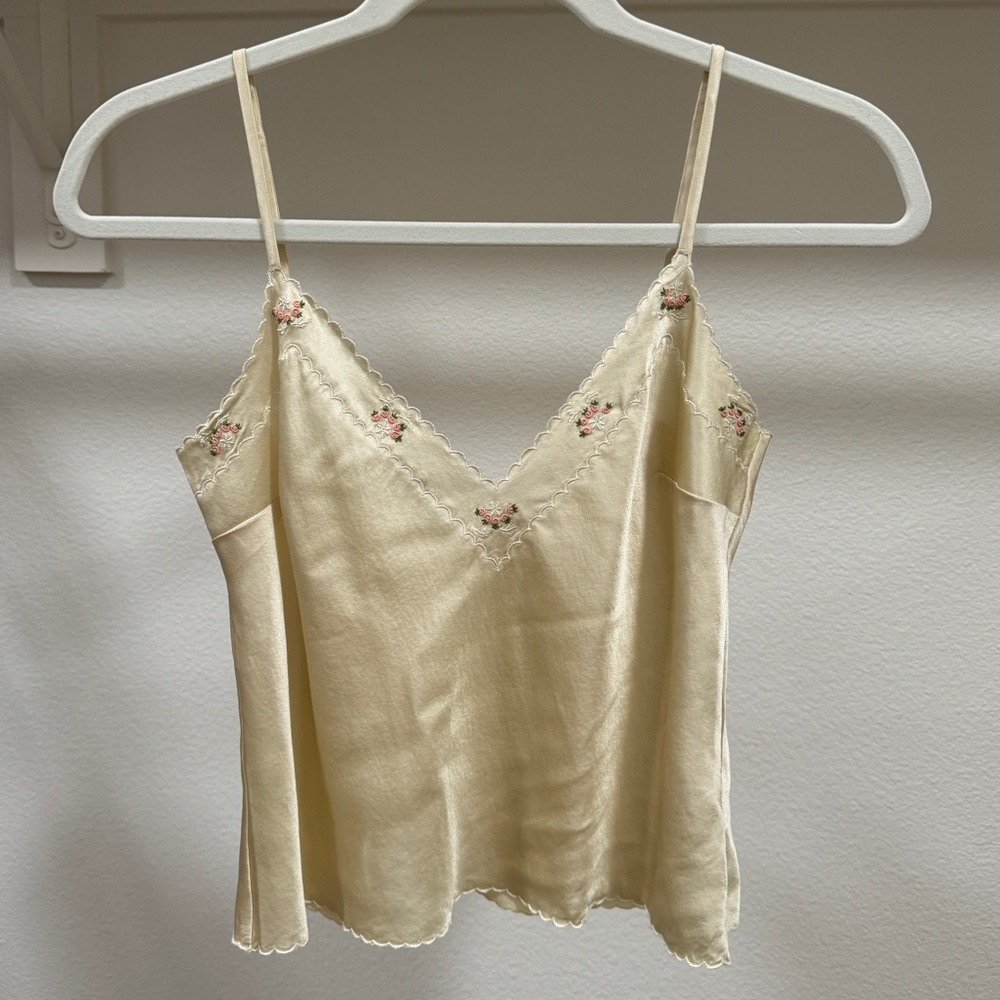 Doen Effie Cami (Original), Oyster with Pink Boutique, Size XS